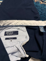 Polo Ralph Lauren Blue Classic Fit Cotton Pants - 38