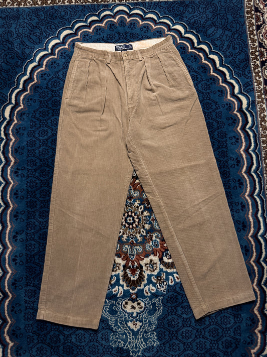 Polo by Ralph Lauren Beige Corduroy Pants - 32