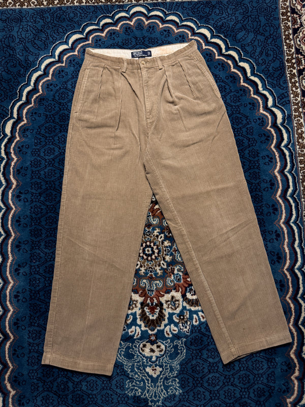 Polo by Ralph Lauren Beige Corduroy Pants - 32
