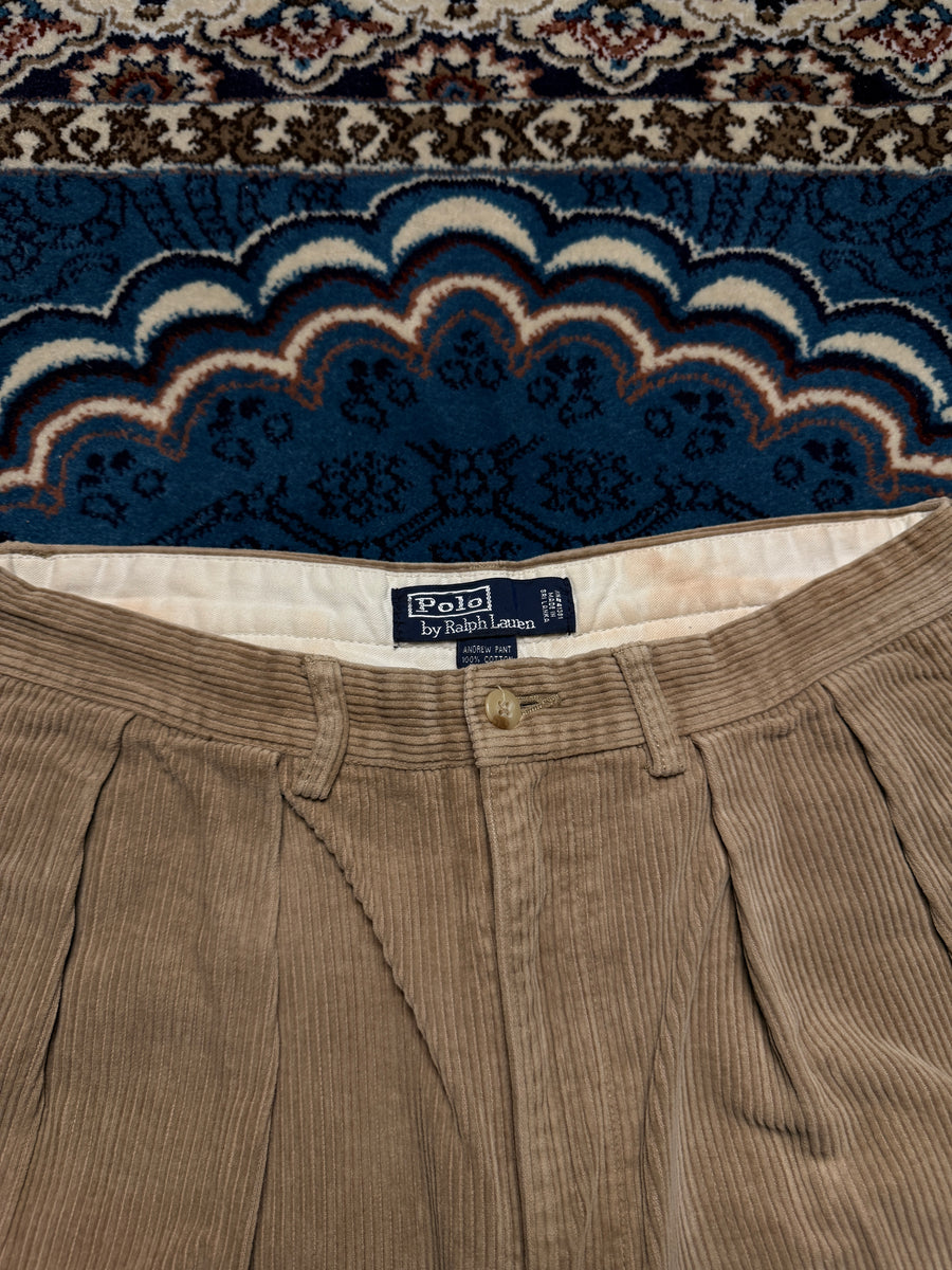 Polo by Ralph Lauren Beige Corduroy Pants - 32