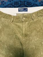Polo by Ralph Lauren Army Green Corduroy Pants - 32