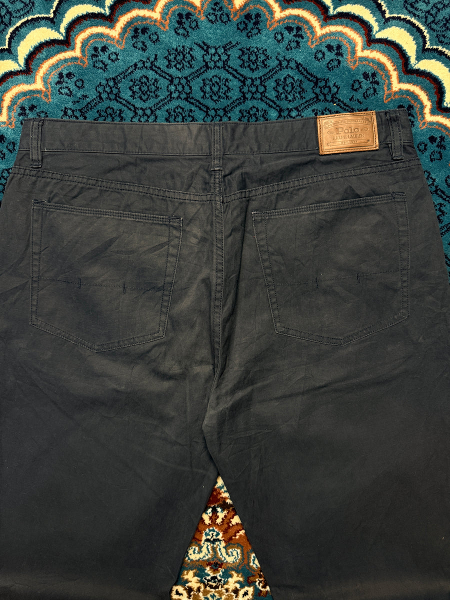 Polo Ralph Lauren Blue Cotton Chinos - 38