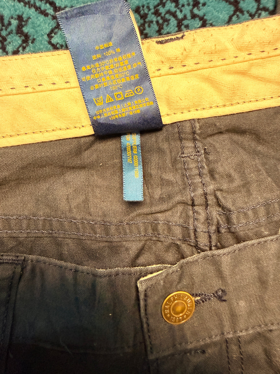 Polo Ralph Lauren Blue Cotton Chinos - 38