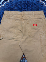 Dickies Brown Cargo Cotton Pants - 34