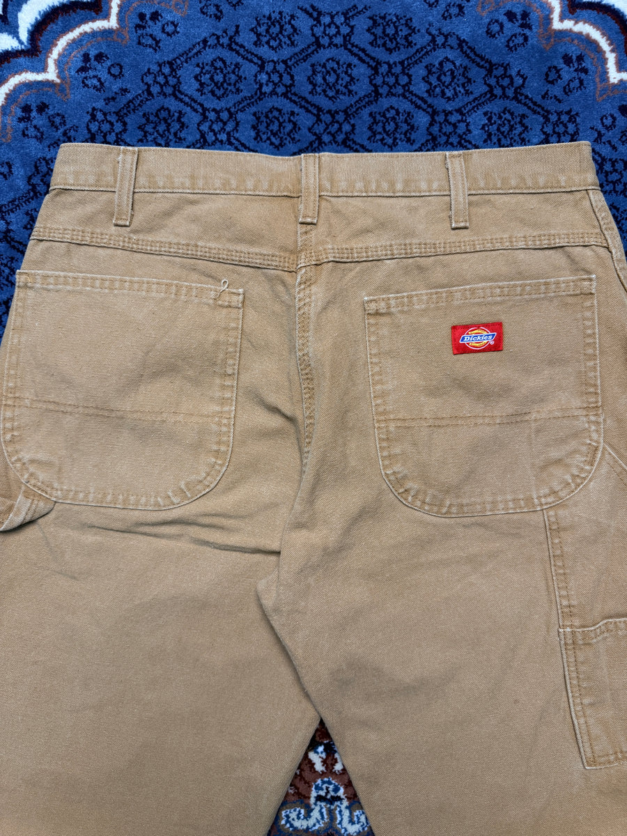 Dickies Brown Cargo Cotton Pants - 34