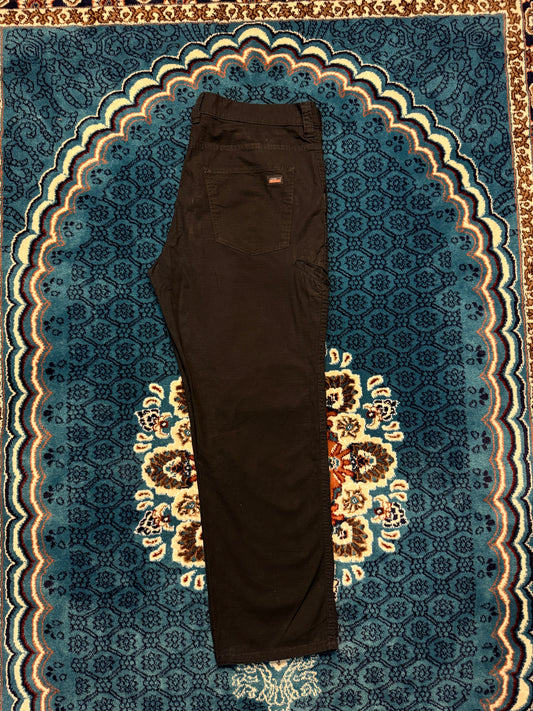 Dickies Black Cotton Pants - 36