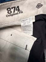 Dickies 874 Original Fit Black Cotton Pants - 36