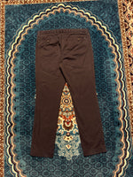 Polo Ralph Lauren Navy Blue Slim Stretch Cotton Pants - 34