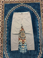 Levi's Light Grey Cotton Pants - 32