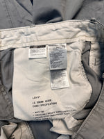 Levi's Light Grey Cotton Pants - 32