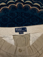 Polo by Ralph Lauren Beige Cotton Pants Distressed - 33