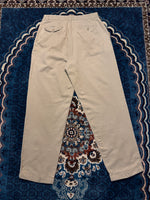 Polo by Ralph Lauren Beige Cotton Pants Distressed - 33