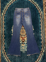 Shein Blue Flared Jeans - M