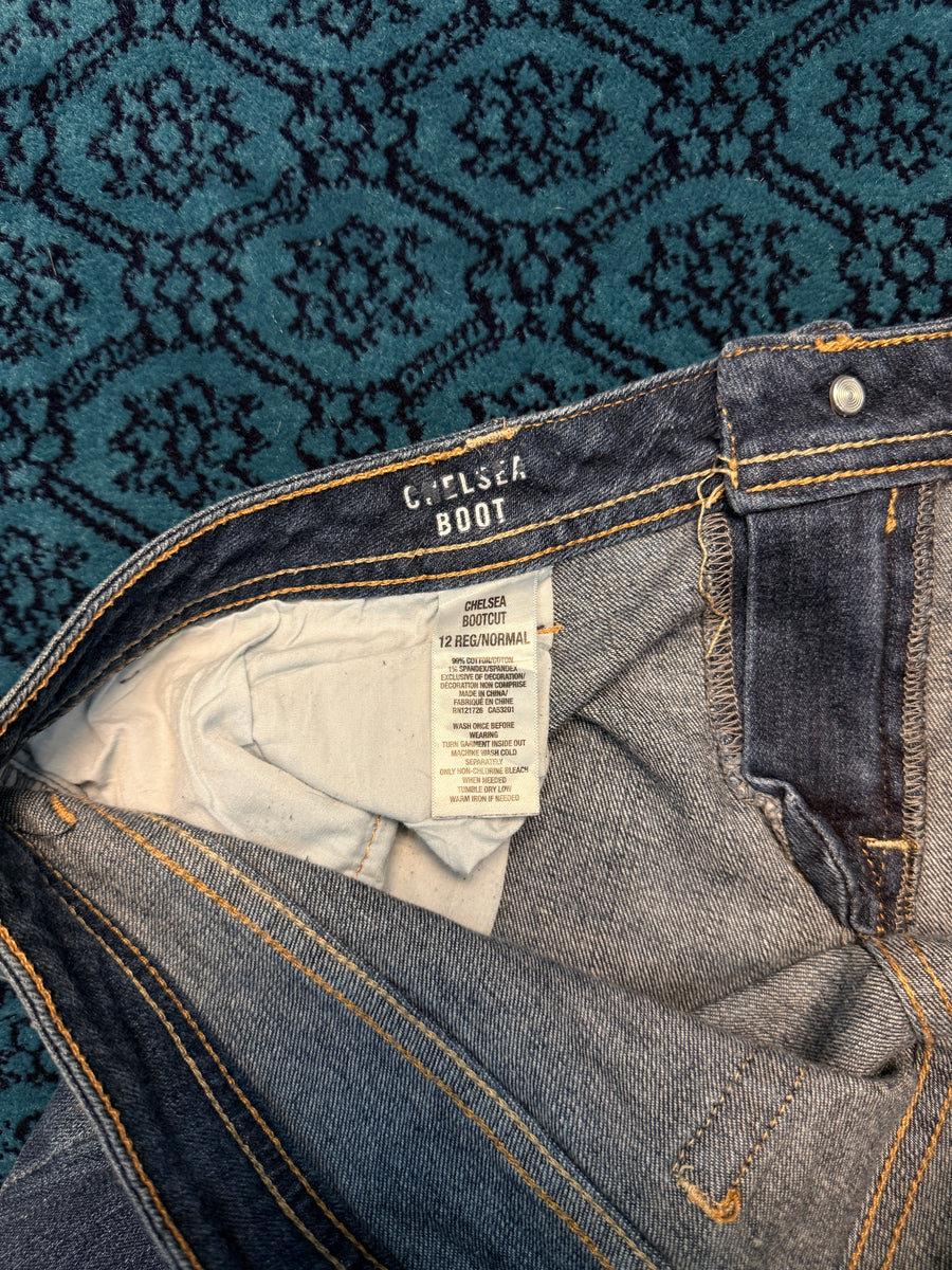Aeropostale Blue Chelsea Bootcut Jeans - 12