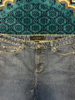 Calvin Klein Blue Flared Jeans - 12