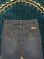 Calvin Klein Blue Flared Jeans - 12