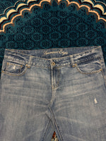 American Eagle Blue Flared Jeans - 36