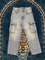 H&M Blue Cargo Jeans - 12