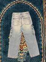 H&M Blue Cargo Jeans - 12