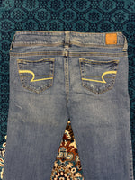 American Eagle Blue Slim Boot Stretch Jeans - 4