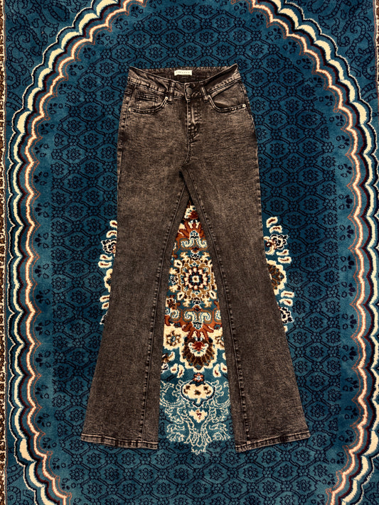 Fire & Rain Grey Flared Jeans - 1