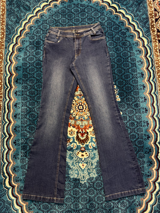 Venus Blue Flared Jeans - 6