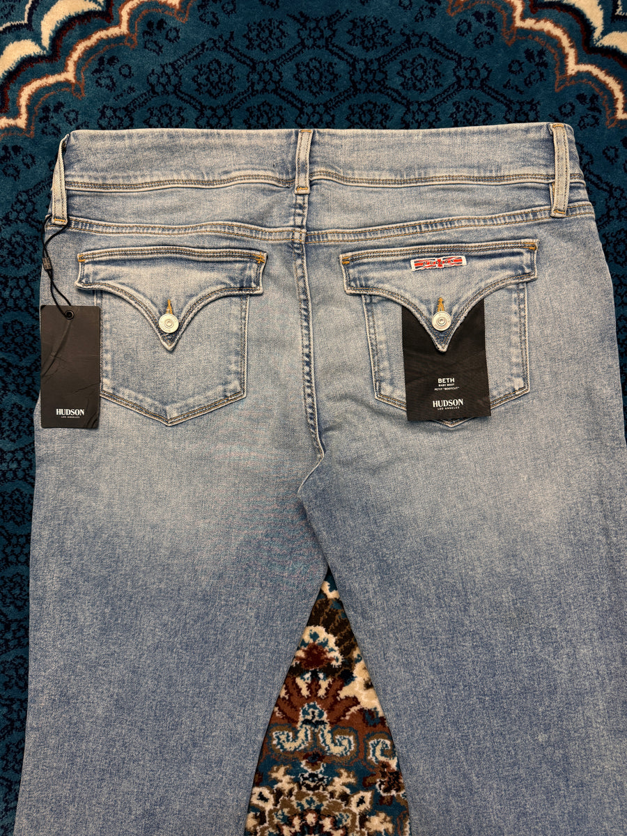 Hudson Los Angeles Blue Petit Bootcut Jeans Tagged - 34