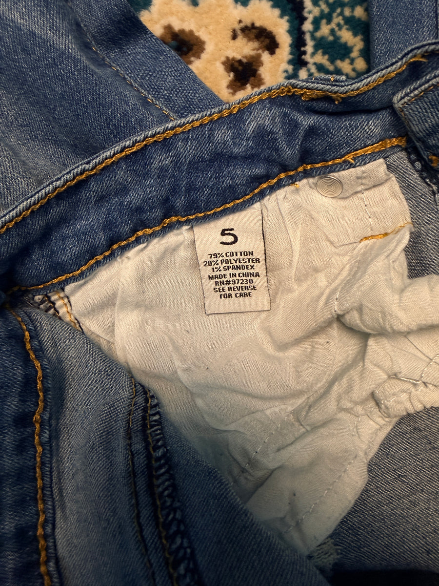 Almost Famous Blue Flared Jeans - 5