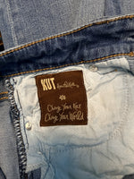 Kut Blue High Rise Bootcut Jeans - 6