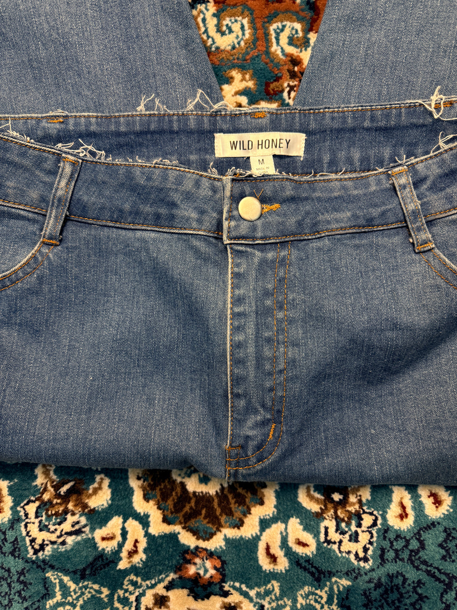 Wild Honey Blue Flared Jeans - M