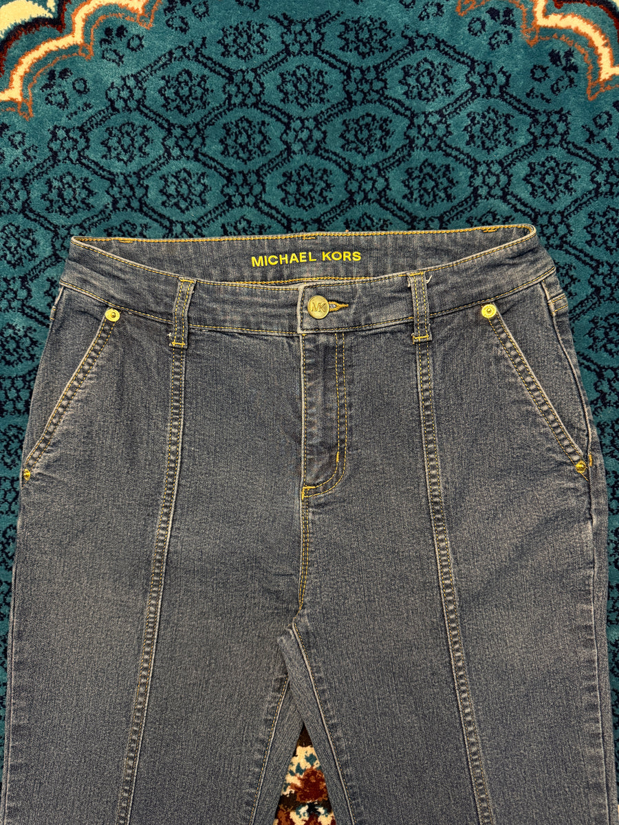 Michael Kors Blue Bootcut Jeans - 2