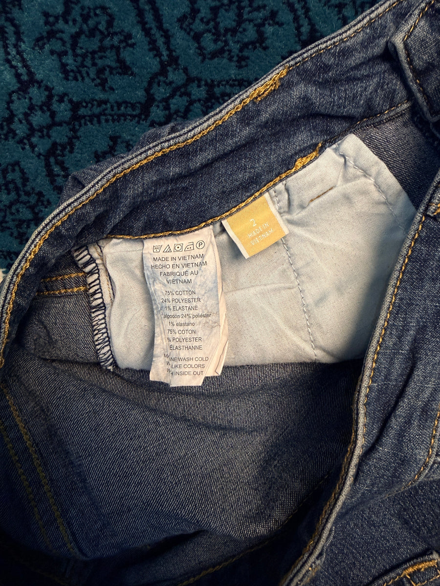 Michael Kors Blue Bootcut Jeans - 2