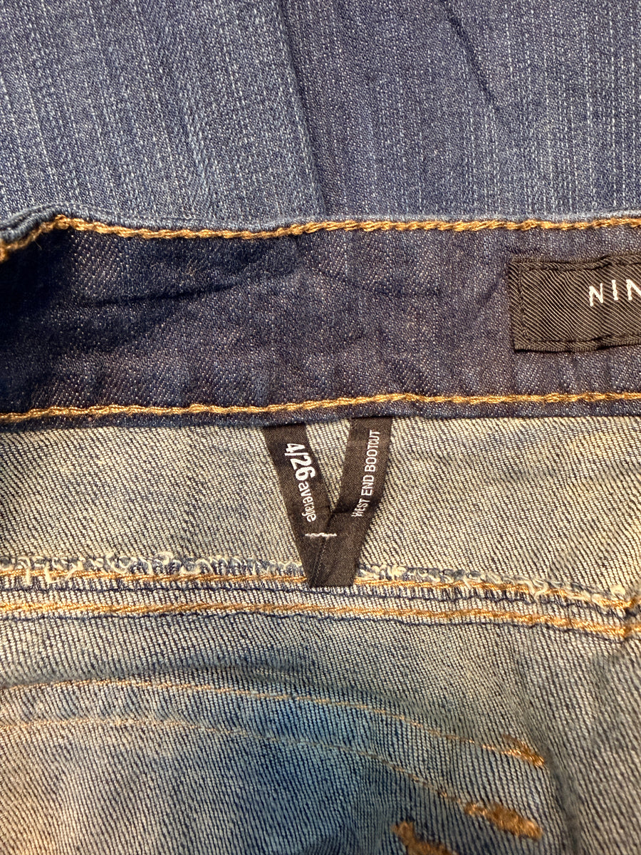 Nine West Blue West End Bootcut Jeans - 4