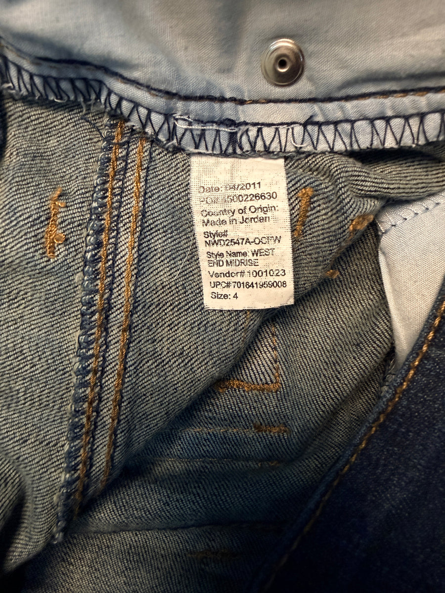 Nine West Blue West End Bootcut Jeans - 4