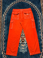 True Religion Red Straight Fit Jeans - 32