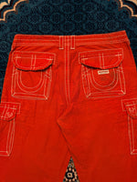 True Religion Red Straight Fit Jeans - 32