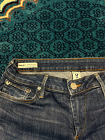 True Religion Blue Low Rise Bell Bottom Jeans - 31
