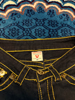 True Religion Black Bootcut Jeans - 26