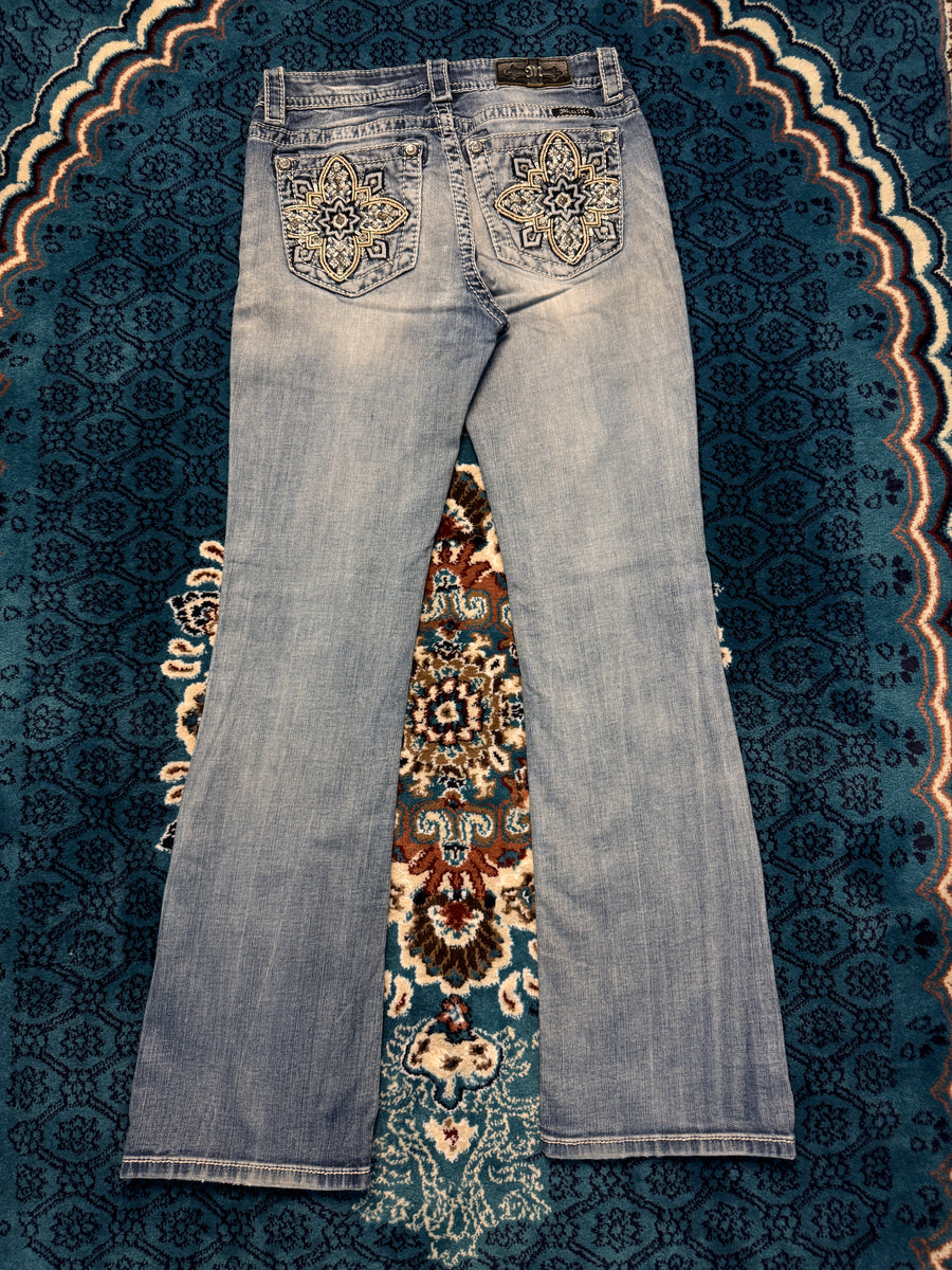 Miss Me Blue Chloe Bootcut Jeans - 28