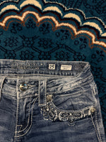 Miss Me Blue Signature Rise Bootcut Jeans - 25