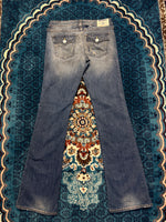 True Religion Blue Bootcut Jeans - 28