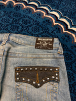 True Religion Blue Bootcut Jeans - 32
