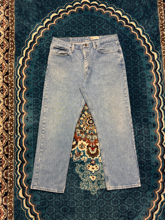 Wrangler Blue Regular Fit Jeans - 36