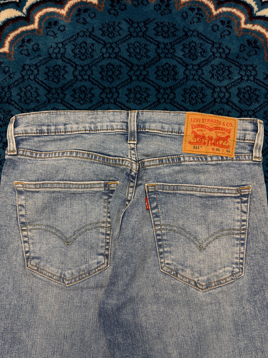 Levi's Blue 511 Slim Fit Jeans - 31