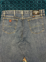 Wrangler Blue Straight Fit Jeans - 38