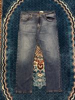 Wrangler Blue Slim Straight Jeans - 36