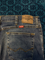 Wrangler Blue Slim Straight Jeans - 36