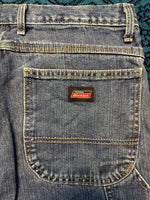 Dickies Blue Dungaree Style Jeans - 32