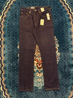 Levi's Blue 501 Straight Fit Jeans Tagged - 26