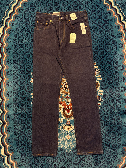 Levi's Blue 501 Straight Fit Jeans Tagged - 26